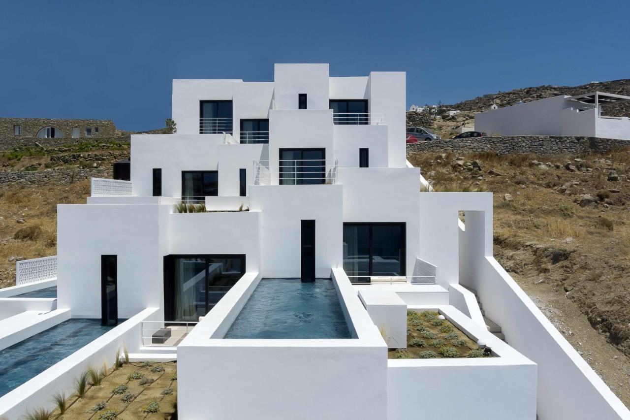 Cubic Mykonos Seafront Design Suites Ornos  Exterior photo