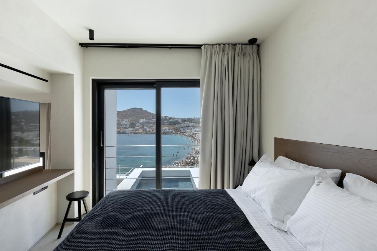 Cubic Mykonos Seafront Design Suites Ornos  Exterior photo