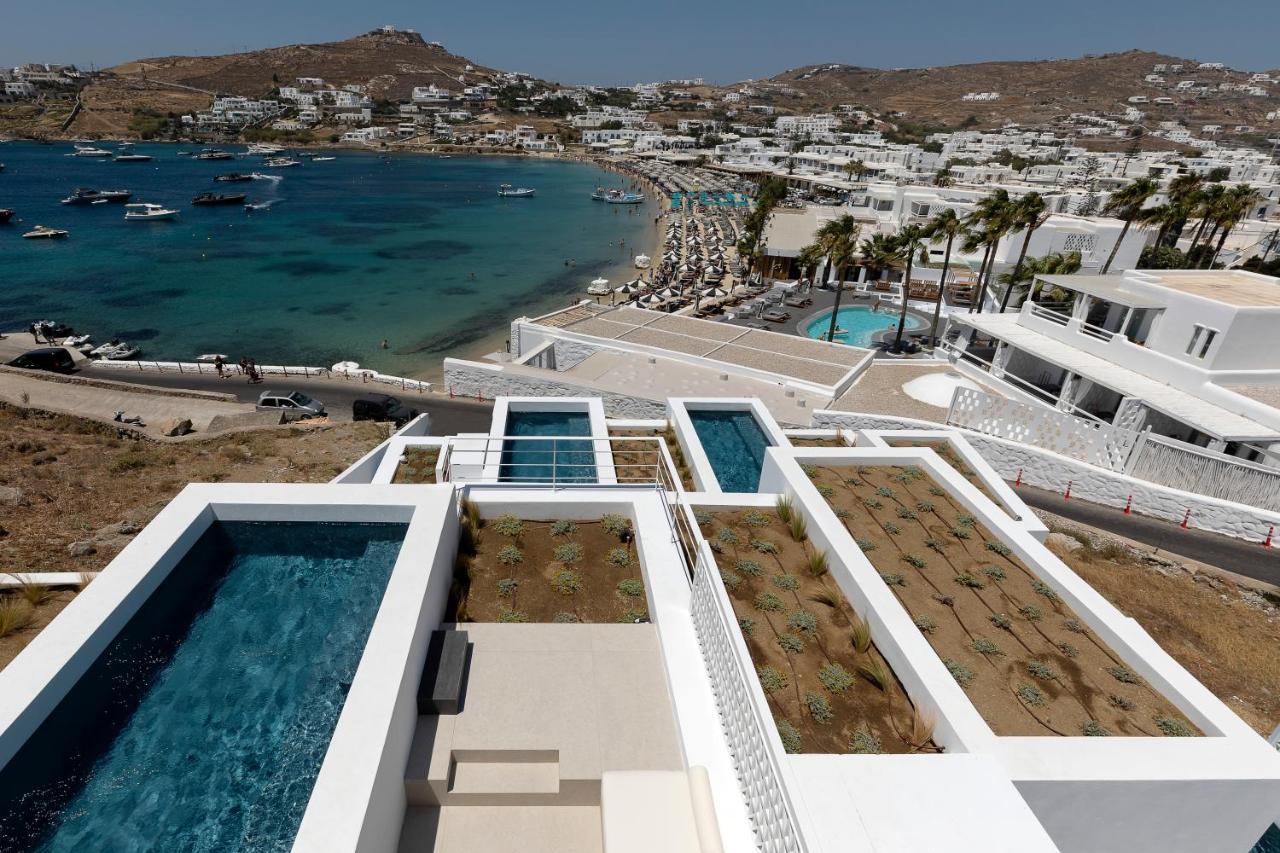 Cubic Mykonos Seafront Design Suites Ornos  Exterior photo